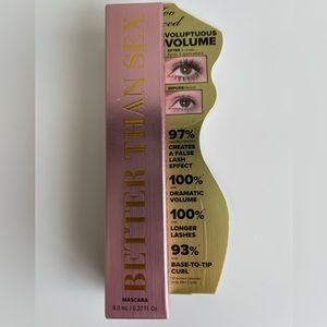 New Too Faced Better Than Sex Volumizing Mascara